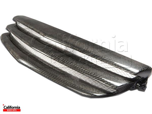 Cbk carbon fiber mercedes clk morello edition grille grill ( ) mercedes clk 03-0
