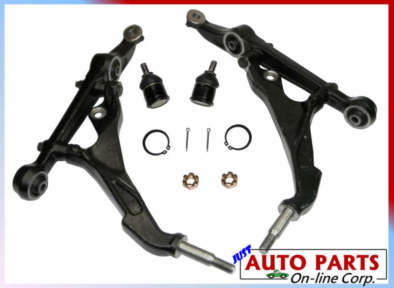 2 control arms 2 ball joints front lower rh & lh civic 92 93 94 95 del sol 93-97