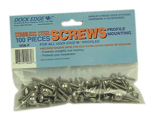 Dock edge mounting screws 1006-f
