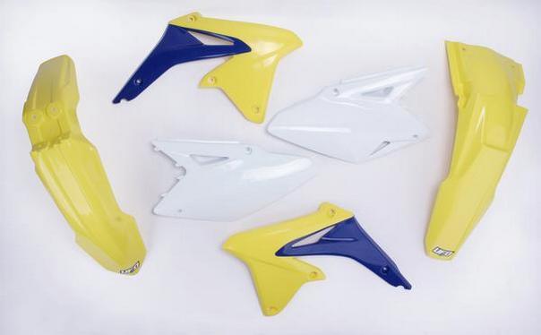 Ufo plastics complete body kit white for suzuki rm-z450 08