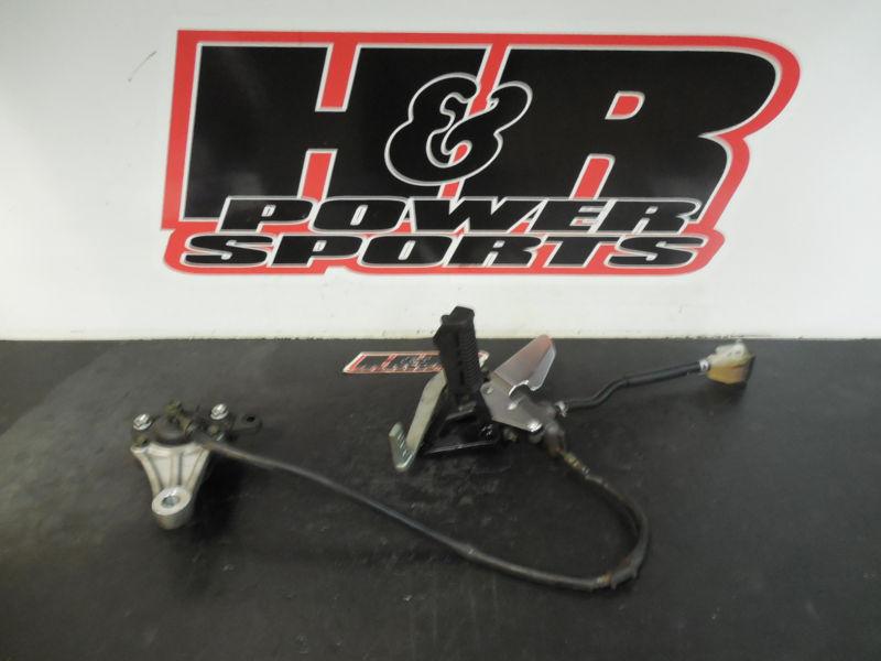 2006 suzuki gs500f rear, brakes, peg, cable, master, cylinder  gs 500  b2902