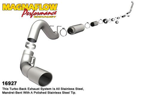 Magnaflow 16927 ford diesel 6.0l diesel, 5in. xl performance diesel exhaust