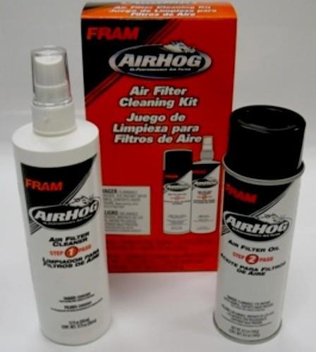 Fram and k&n recharger air filter care cleaning kit cleaner w/ aerosol spray oil