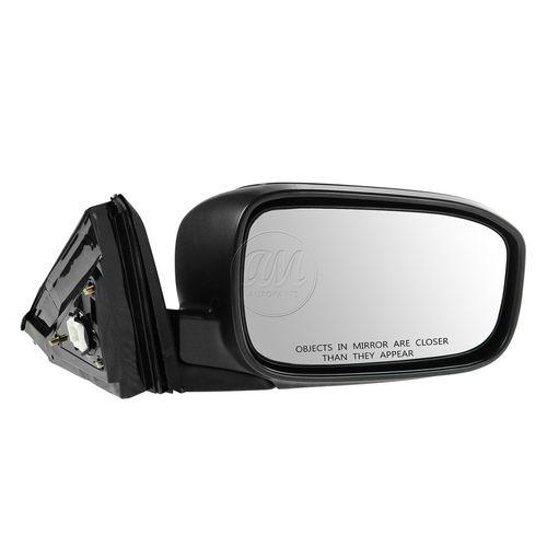 Mirror power heated gloss black passenger side rh for 03-07 honda accord coupe