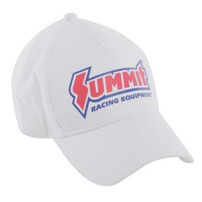 Summit racing youth hat summit racing equipment white one size fits all
