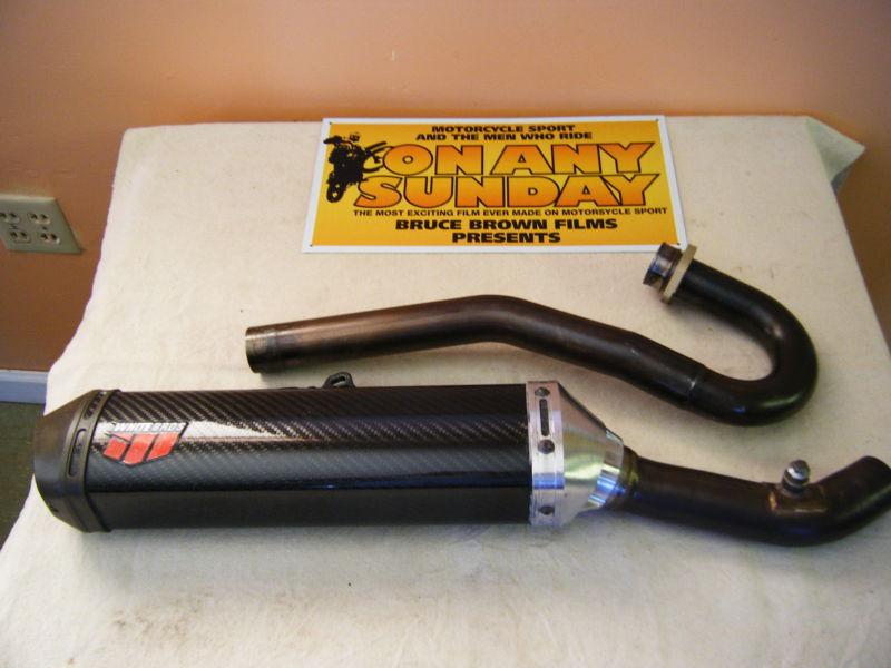 Yamaha YZ450f Carbon Fiber Full system White Bros. Fits 06 - 09' and Wr's also, US $251.00, image 1
