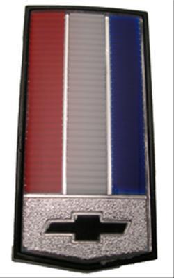 Trim parts emblem grille red/white/blue bars w/ bowtie emblem chevy camaro z-28