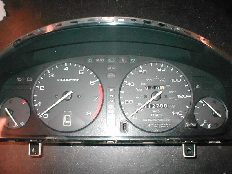 Purchase 1994-1997 HONDA ACCORD SPEEDOMETER 112780 MILES INSTRUMENT 1994 Honda Accord Speedometer Not Working