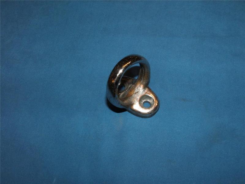 Vintage  tie ring cleat     boat parts & hardware