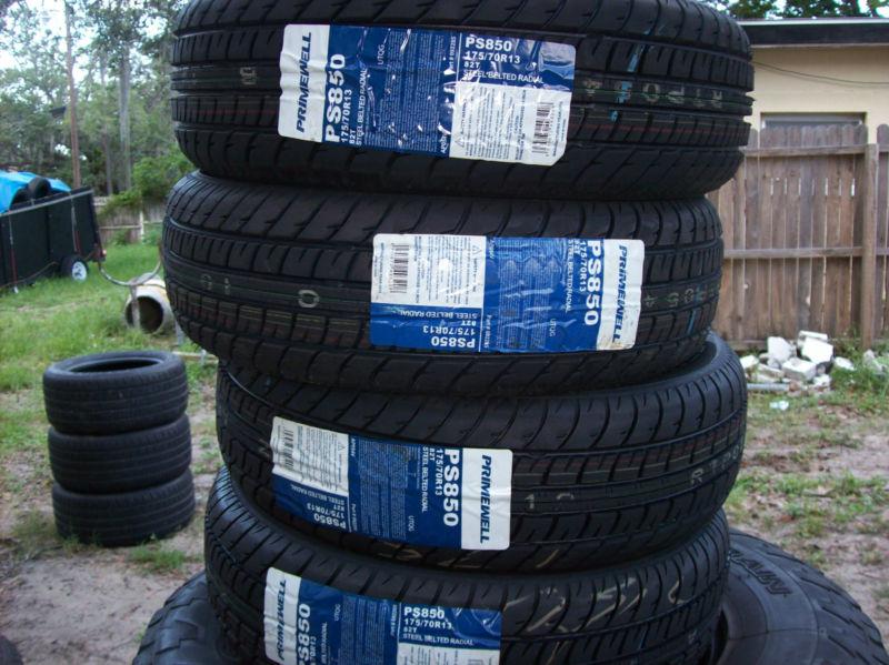 4 new primewell ps850 tires 175/70-13 175/70r13 82t
