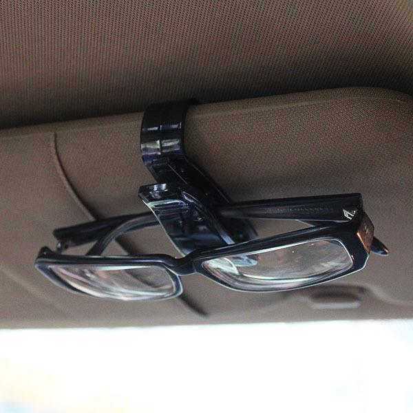 Easy sunglass eyeglass visor car auto plastic clip holder on sun shield