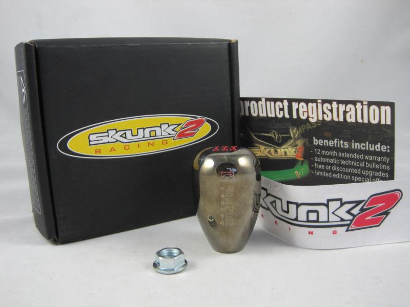 Skunk2 style billet weighted 5 speed type r gear shift knob fits honda acura 