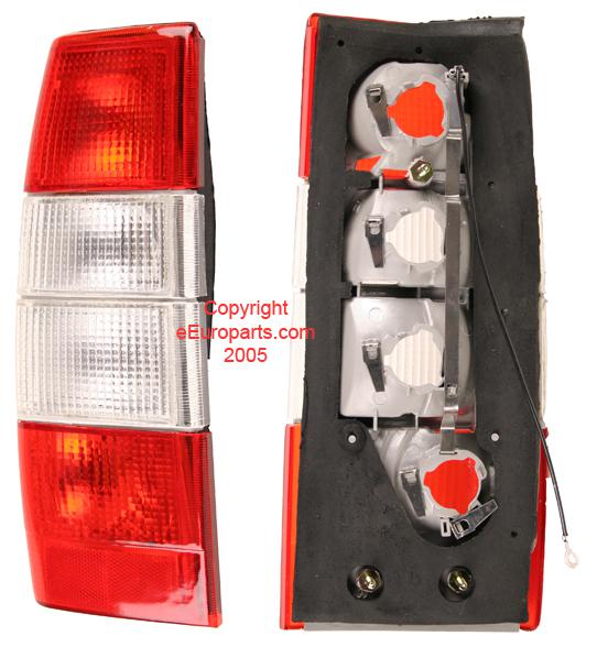 New aftermarket tail light housing - driver side volvo oe 9159659