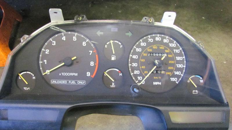 1986-1989 toyota celica gts gauge cluster oem speedomter  86 87 88 89 5 speed 