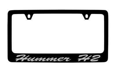 Hummer genuine license frame factory custom accessory for h2 style 4