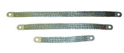 Taylor cable ground strap braided 4 gauge tin coated copper 18 in. long each