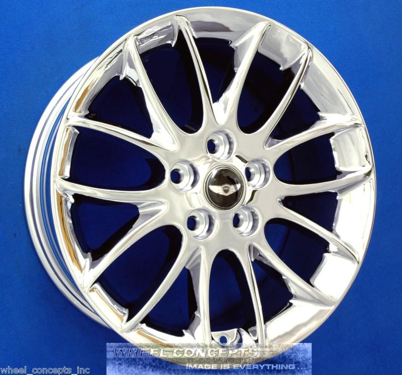 Hyundai genesis 17 inch chrome wheel exchange oem rims