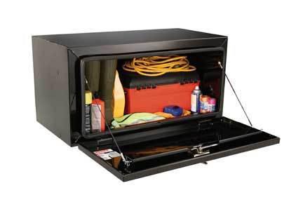 729980 jobox 24-inch underbed box - black steel (24l x 14h x 16w)