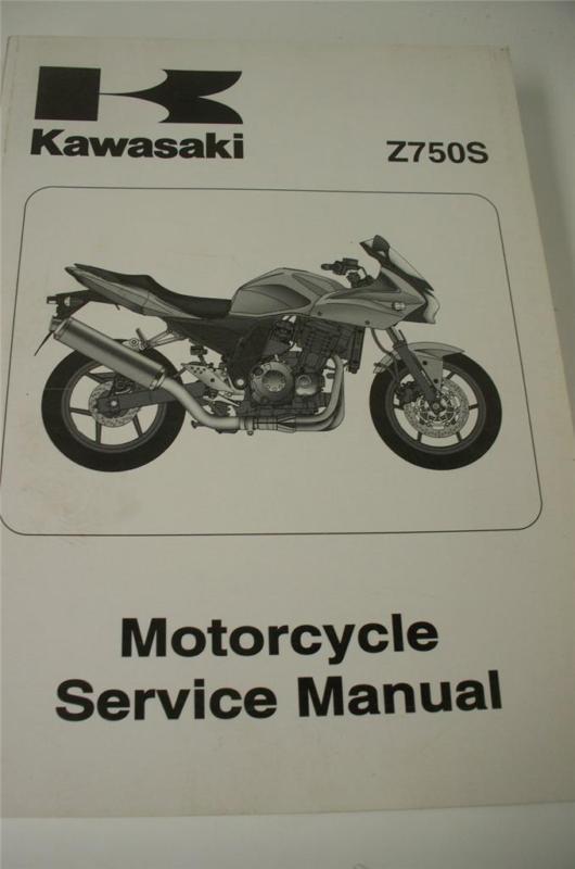 Tc 2005 kawasaki z750s  motorcycle service manual