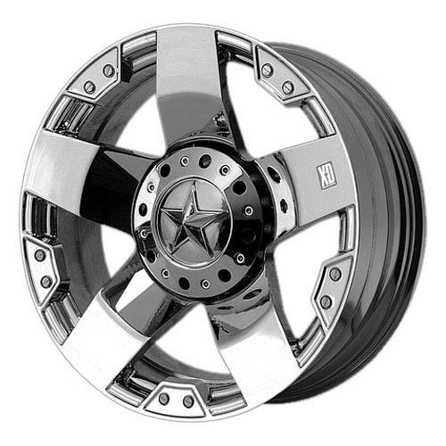 Kmc xd series rockstar 22 x 12, 8 x 170 -44 offset chrome (1) wheel/rim