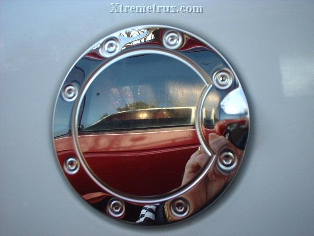 2009 2010 2011 2012 2013 ford f150 chrome stainless steel fuel gas door cover
