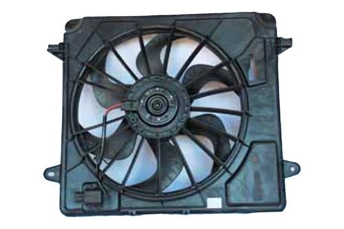 Tyc 621680 - 07-11 jeep 55056699aa replacement dual radiator and condenser fan