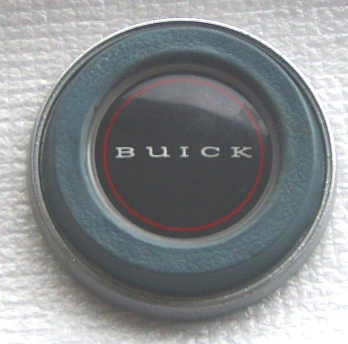Buick gs skylark horn button  blue 3  spoke sport  comfort grip
