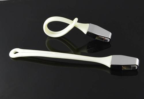 New car auto key chain ring case waist hanging keychain universal white