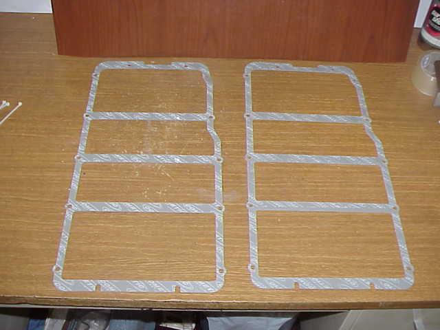 2 cometic new oil pan gaskets for dodge p7-r5 engine nhra nascar arca 