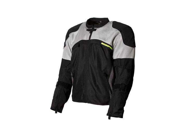Scorpion ventech ii 2 silver 2xl textile motorcycle jacket new 2013 2x-large xxl