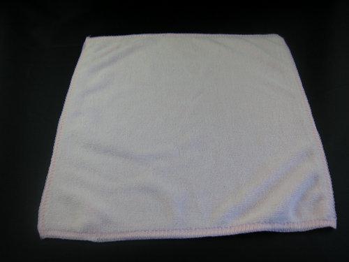 Auto car window cleaning waxing polishing towel fiber 25*25cm pink