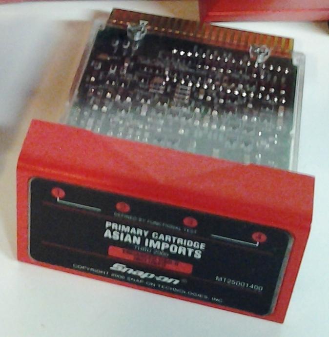 Snap-on asian cartridge 2000 primary diagnostic software