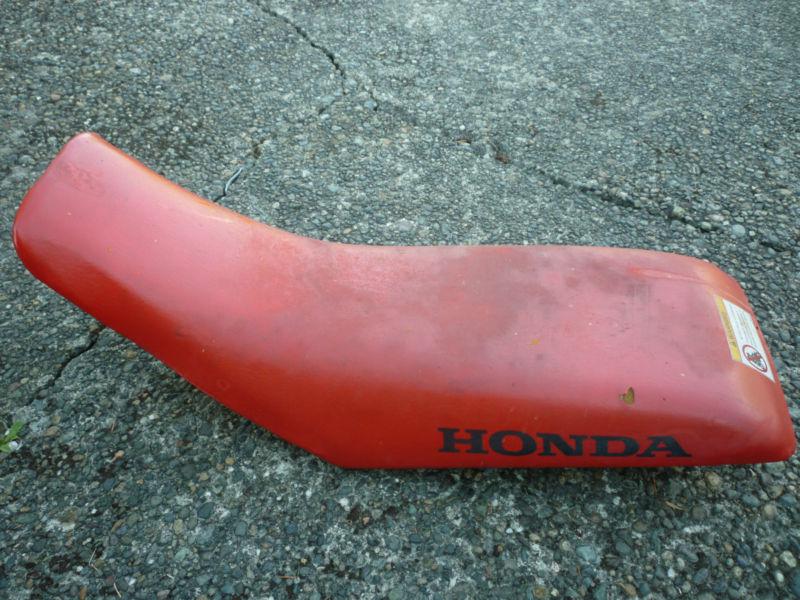 Honda 400ex seat assembly red