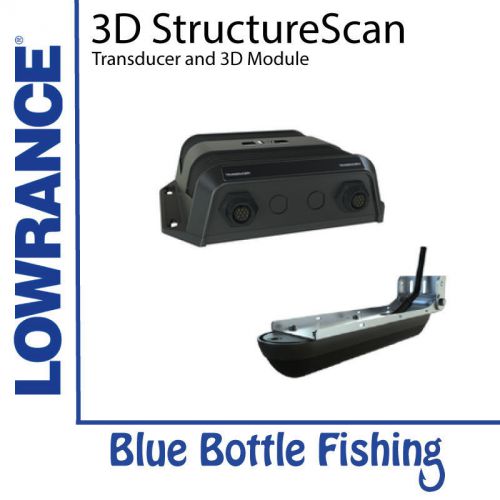 Lowrance 3d structurescan transducer and module