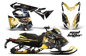 2013 ski doo rev xs renegade mxz graphic kit snowmobile sled wrap decal hatter y