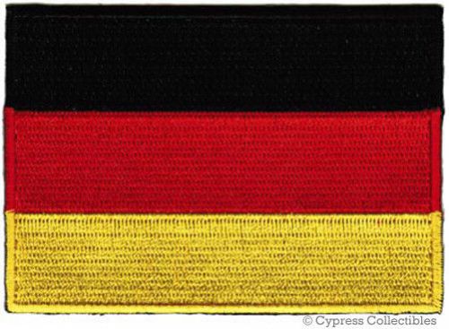 German heritage biker patch germany embroidered flag iron-on aufnäher iron-on