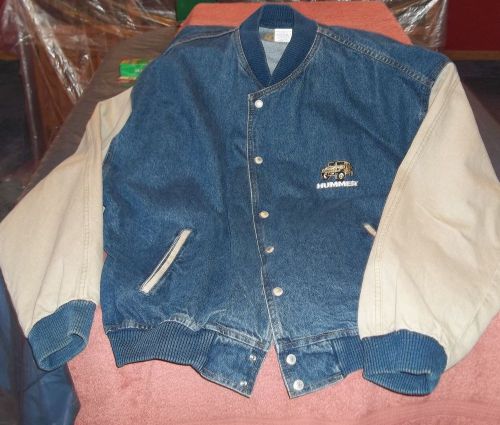 Men&#039;s hummer jacket xxl    embroidered truck emblem  very nice!!!!