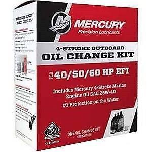 Mercury 4-stroke outboard oil change kit 40/50/60 hp efi 8m0081916