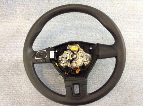 12 2013 vw volkswagen passat b7 mk6 jetta golf oem genuine black steering wheel