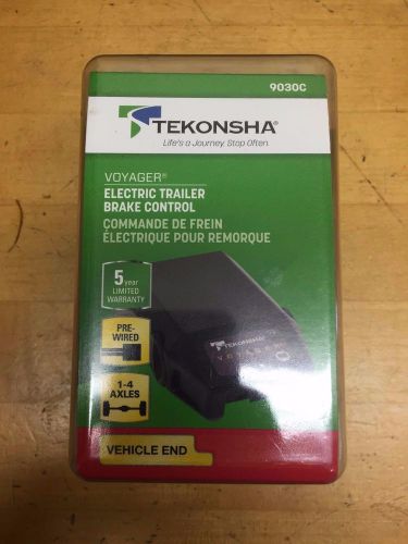 New tekonsha voyager electric trailer brake control pre wired 9030c vehicle end