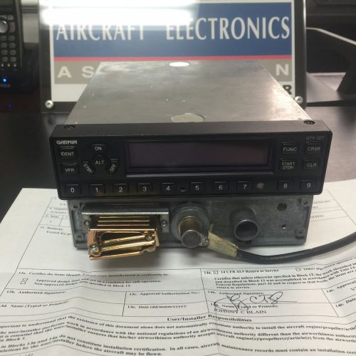 Gtx 327 garmin transponder  011-00490-00 with 8130 and install kit