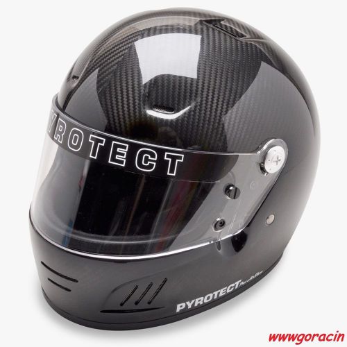 Sa2015 pyrotect pro airflow carbon fiber helmet,hans device ready,scca,imca,nhra