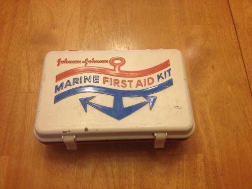 Vintage first aid kit boat marine