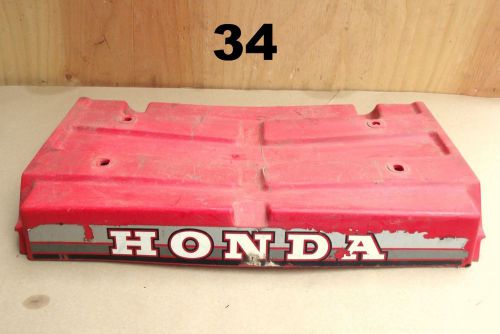 Trunk glove tool box lid 1985-87 250es big red 250 atc honda 3 wheeler three atv