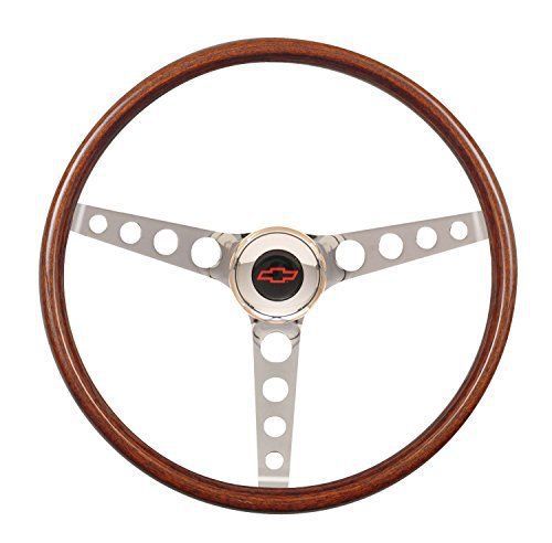 Gt performance 14-4337 classic wood steering wheel