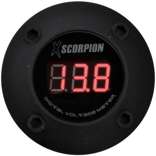 Xscorpion dvm3rb voltmeter digital 3 digit led display black