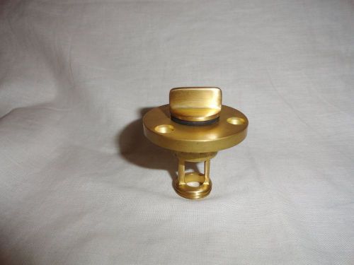 Southco m7-16-9305330 brass round drain plug 2&#034; dia