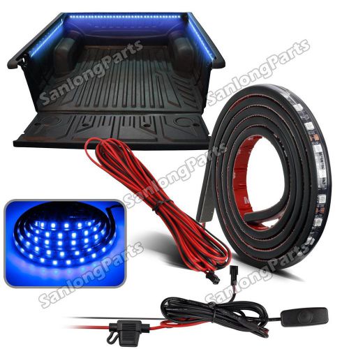 60&#034; led blue waterproof truck/cargo bed lighting light kit 90-5050-smd