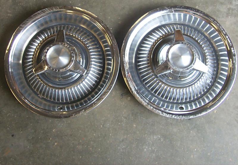 14" spinner wheel covers/hub caps 1964/64 pontiac bonneville/grand prix/catalina