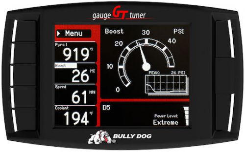 Bully dog triple dog gt diesel gauge/tuner 40420 gm chevy gmc ford dodge new